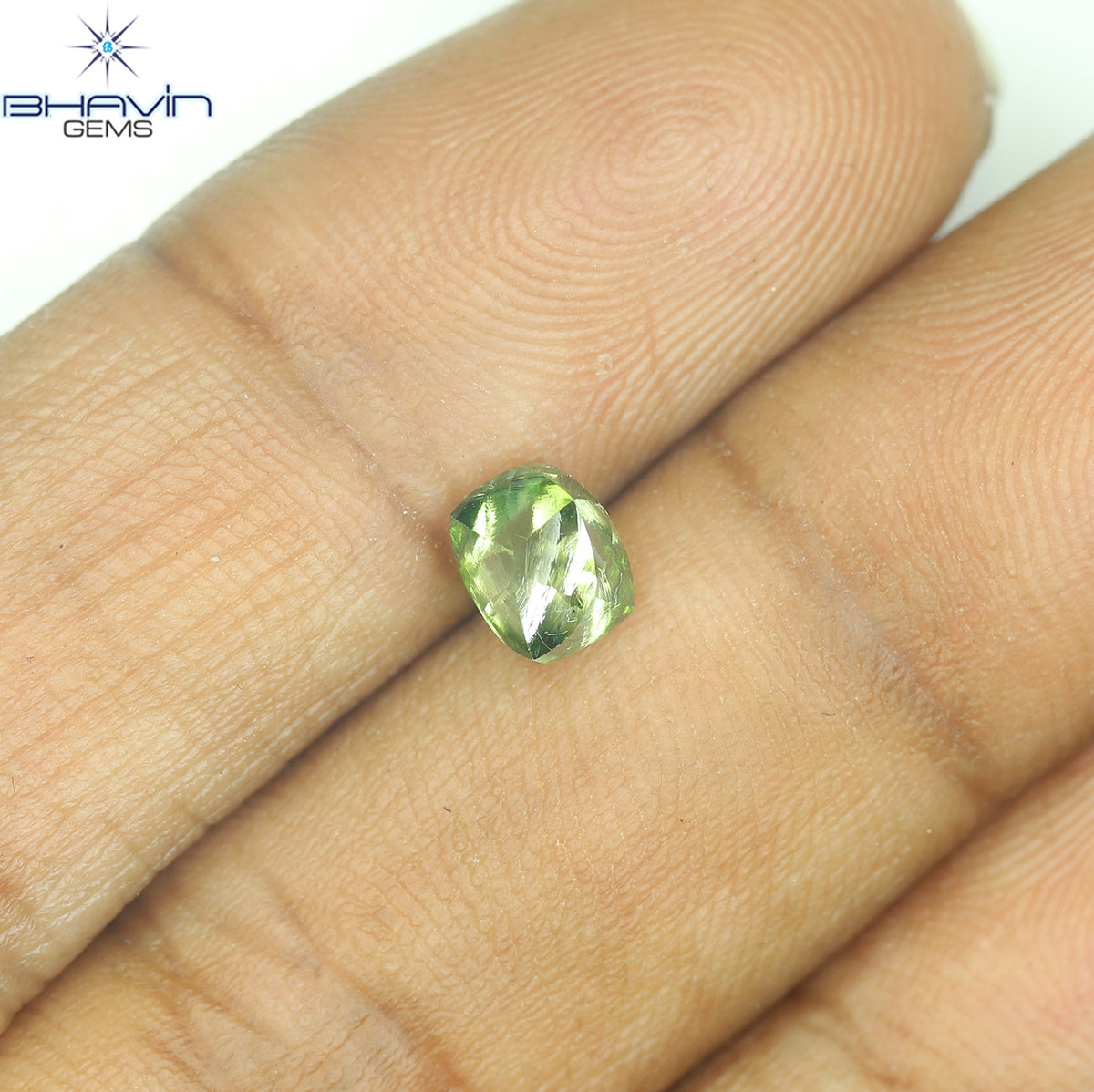 0.49 CT ラフシェイプ ナチュラル ダイヤモンド ピンク色 I3 クラリティ (4.90 MM)