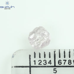 0.90 CT ラフ シェイプ ナチュラル ダイヤモンド ホワイト カラー VS1 クラリティ (5.95 MM)