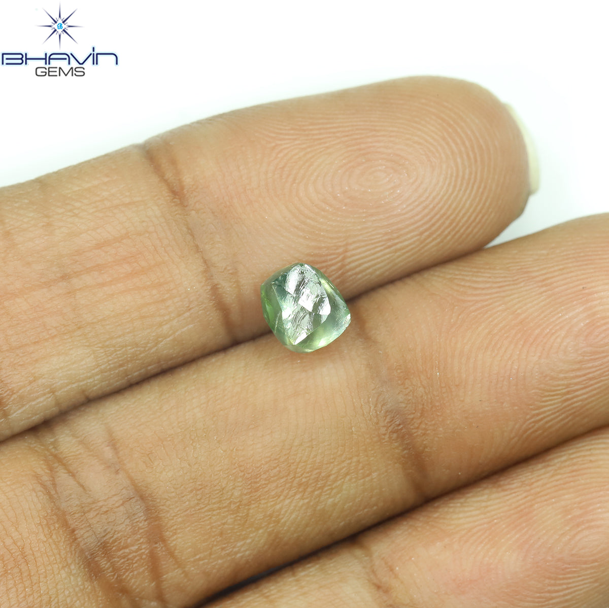 0.49 CT ラフシェイプ ナチュラル ダイヤモンド ピンク色 I3 クラリティ (4.90 MM)