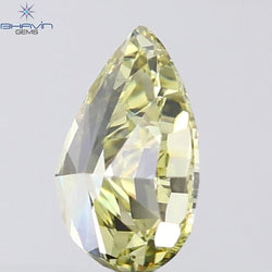 0.19 CT ラディアント シェイプ ナチュラル ダイヤモンド イエロー カラー VS1 クラリティ (3.95 MM)