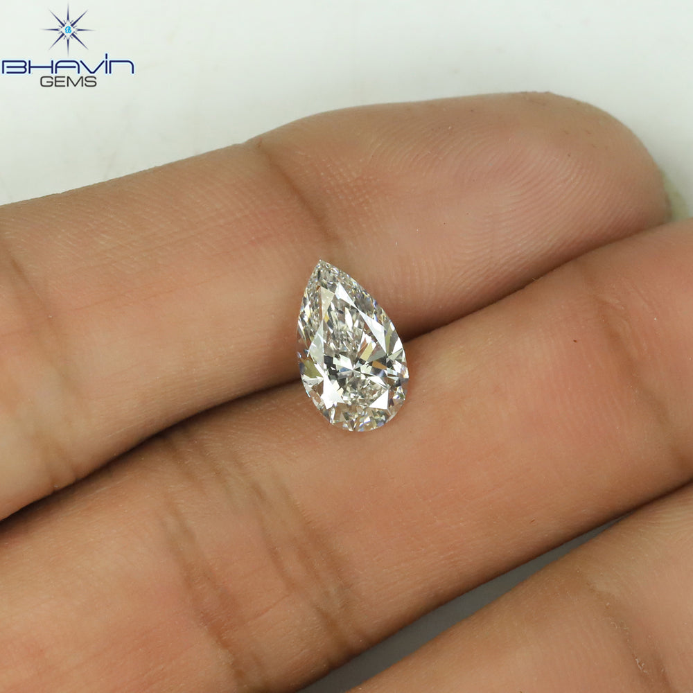 GIA Certified 2.01 CT Pear Diamond White (I) Color Natural Diamond (11.30 MM)