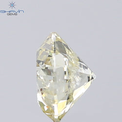 0.18 CT ラウンド ローズ カット シェイプ 天然ダイヤモンド ピンク色 I2 クラリティ (3.86 MM)
