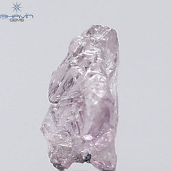 0.54 CT Rough Shape Natural Diamond Pink Color (5.64 MM)