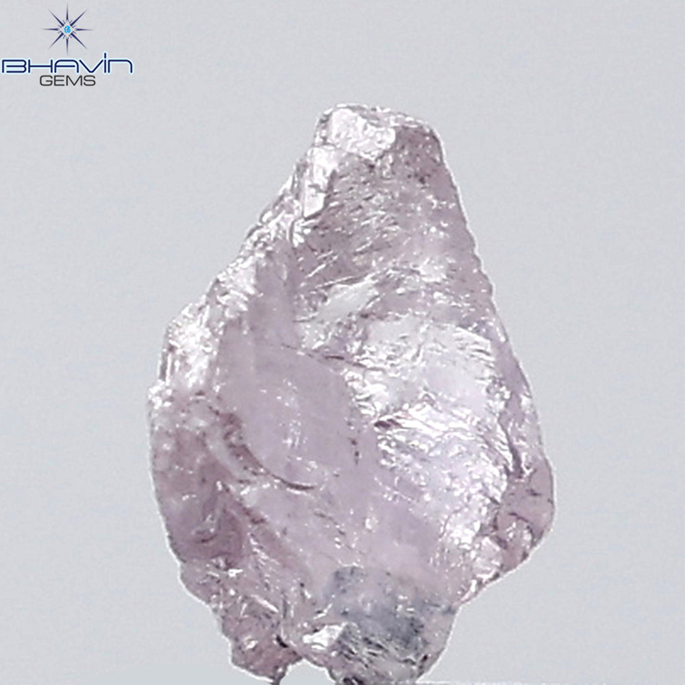 0.54 CT Rough Shape Natural Diamond Pink Color (5.64 MM)