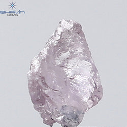 0.54 CT Rough Shape Natural Diamond Pink Color (5.64 MM)