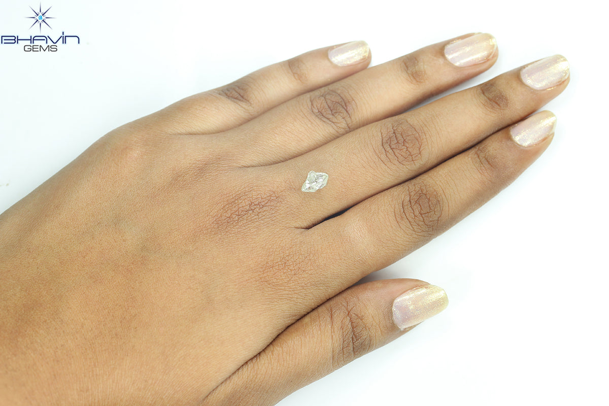 1.30 CT Natural Rough Diamond White Color Clarity VS (8.56 MM)