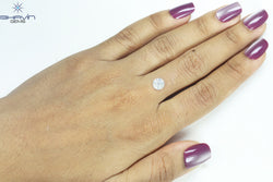 1.00 CT Round Cut Natural Diamond White Color I2 Clarity