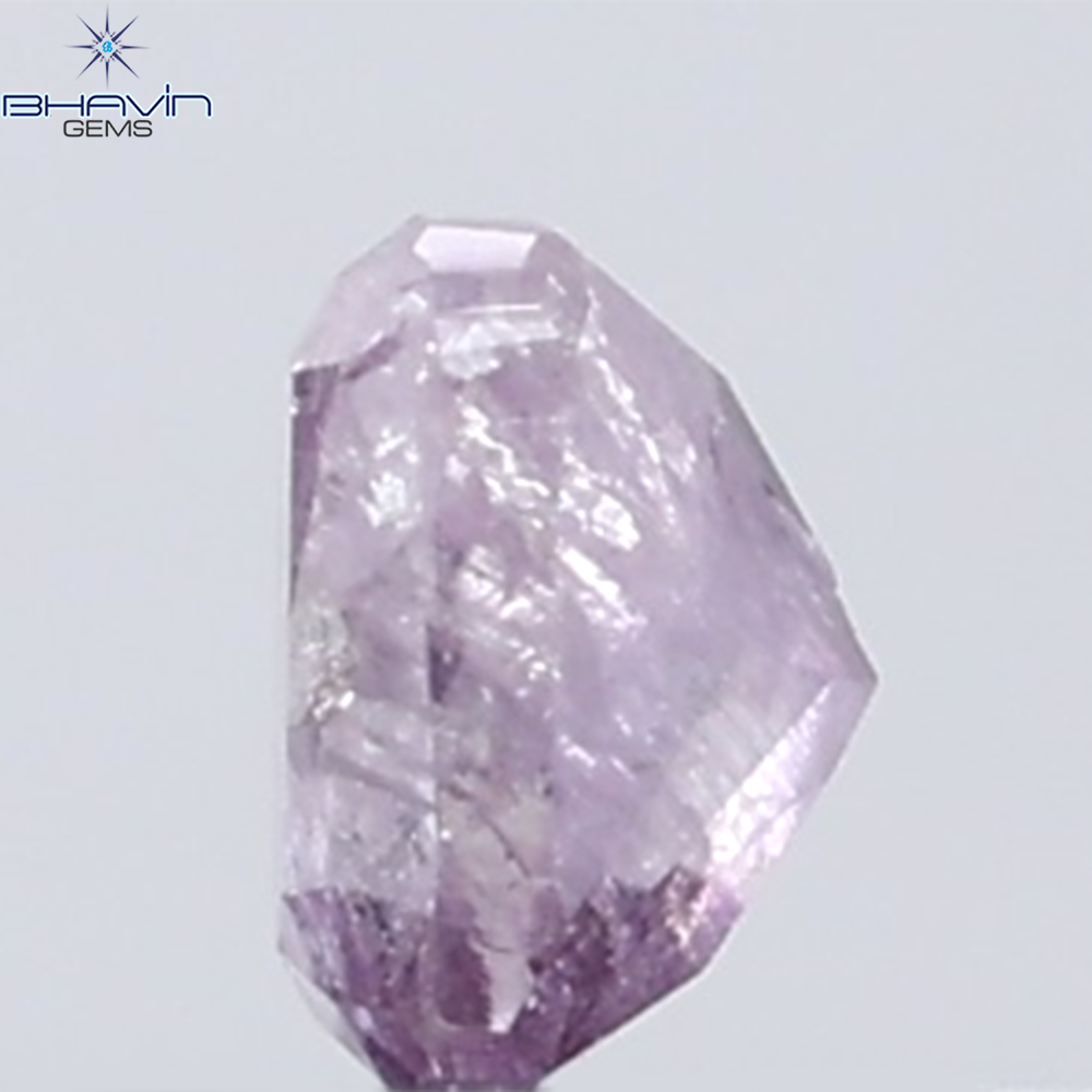0.18 CT Cushion Diamond Natural Pink Color I3 Clarity (3.21 MM)