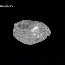 0.28 CT Rough Shape Natural Diamond White Color I2 Clarity (6.31 MM)