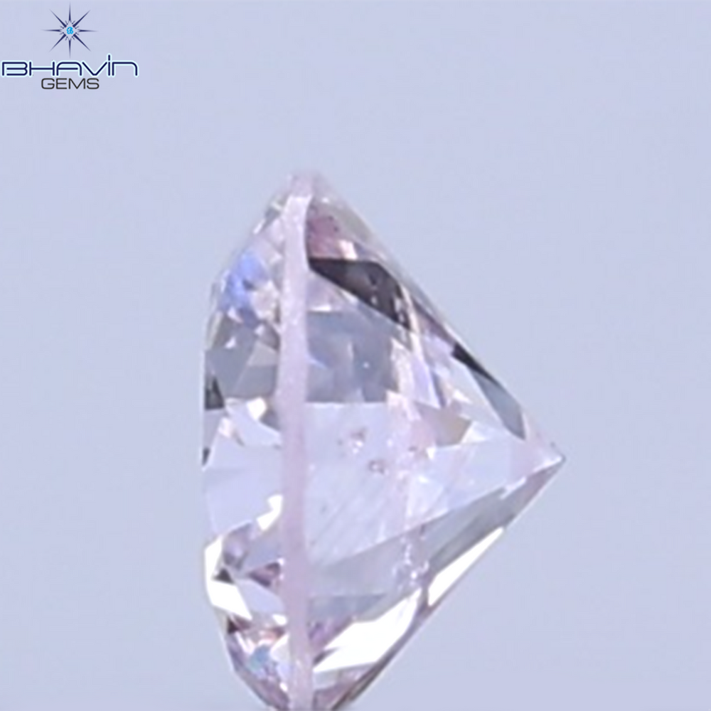 0.04 CT Natural Round Diamond Pink Color Clarity VS2 (2.0 MM)
