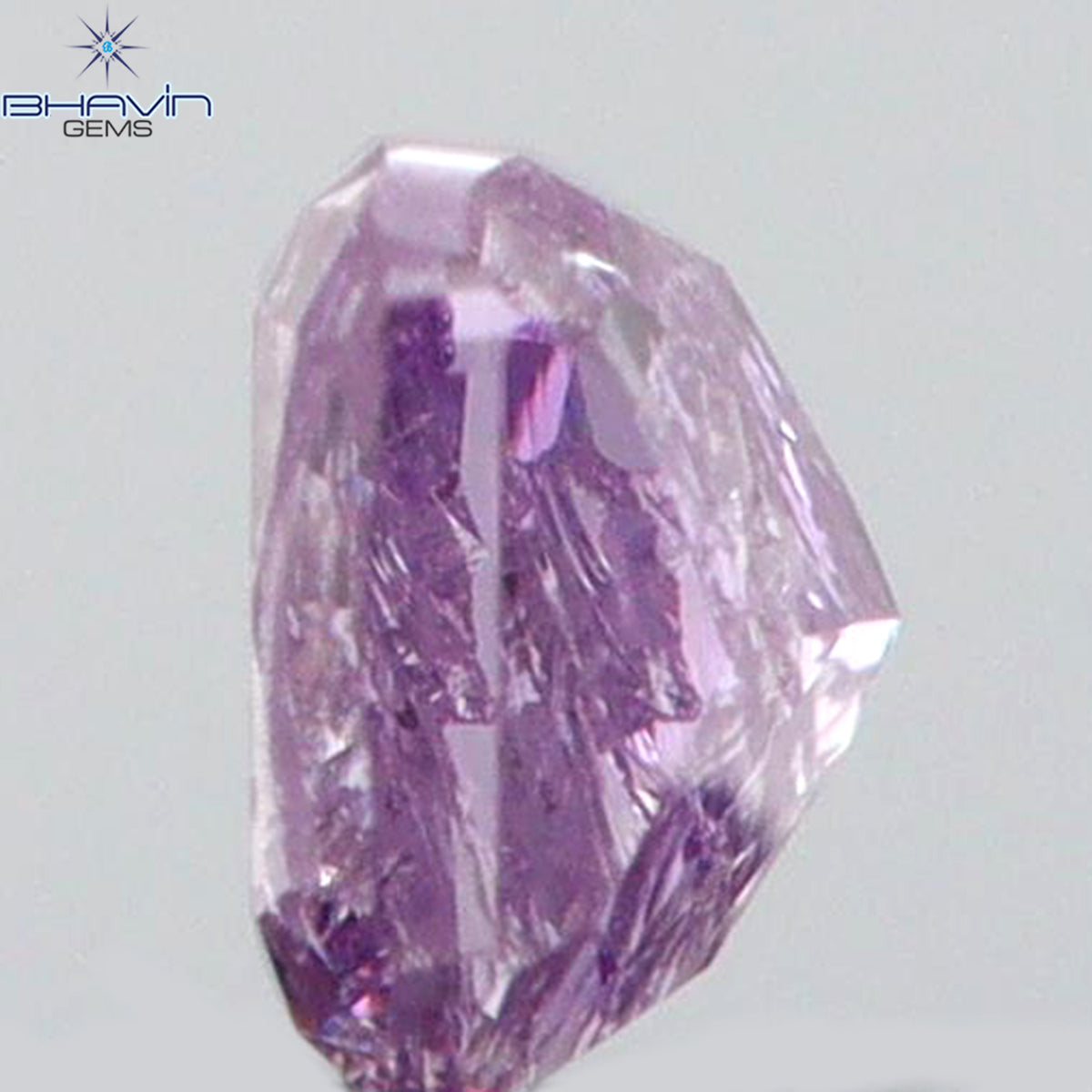0.05 CT クッションシェイプ 天然ダイヤモンド ピンクカラー VS2 クラリティ (2.28 MM)
