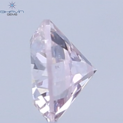 0.04 CT Natural Round Diamond Pink Color Clarity SI (2.00 MM)