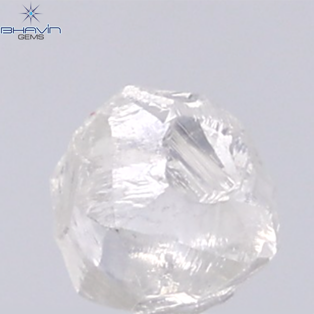 1.12 CT Natural Rough Diamond White Color Clarity VS (5.47 MM)