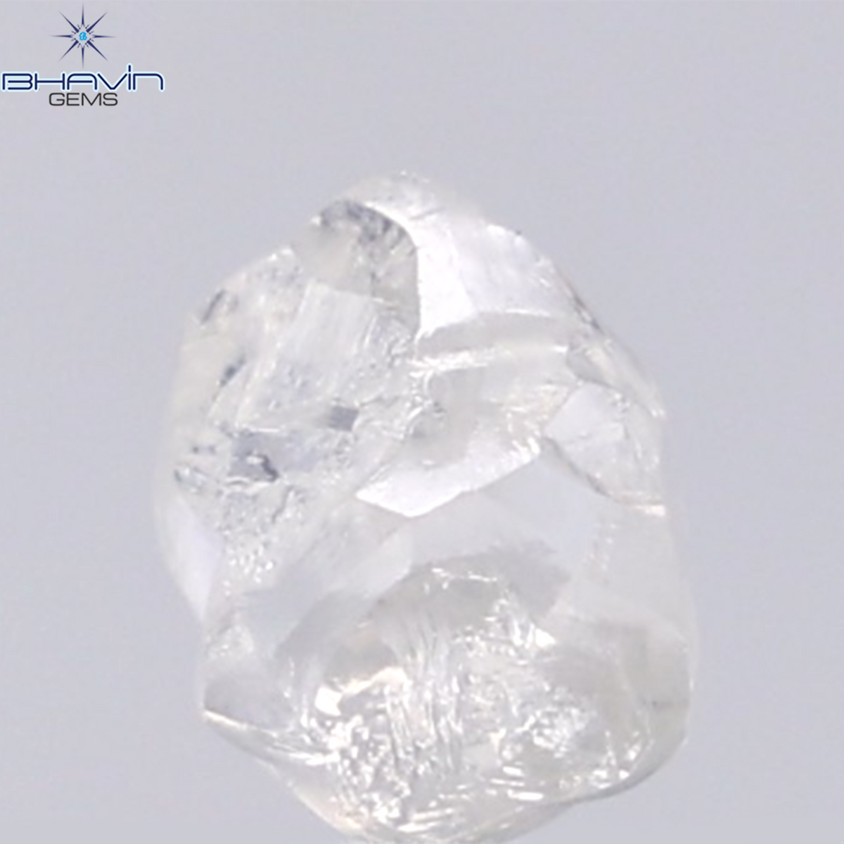 1.62 CT Natural Rough Diamond White Color Clarity VS (6.46 MM)