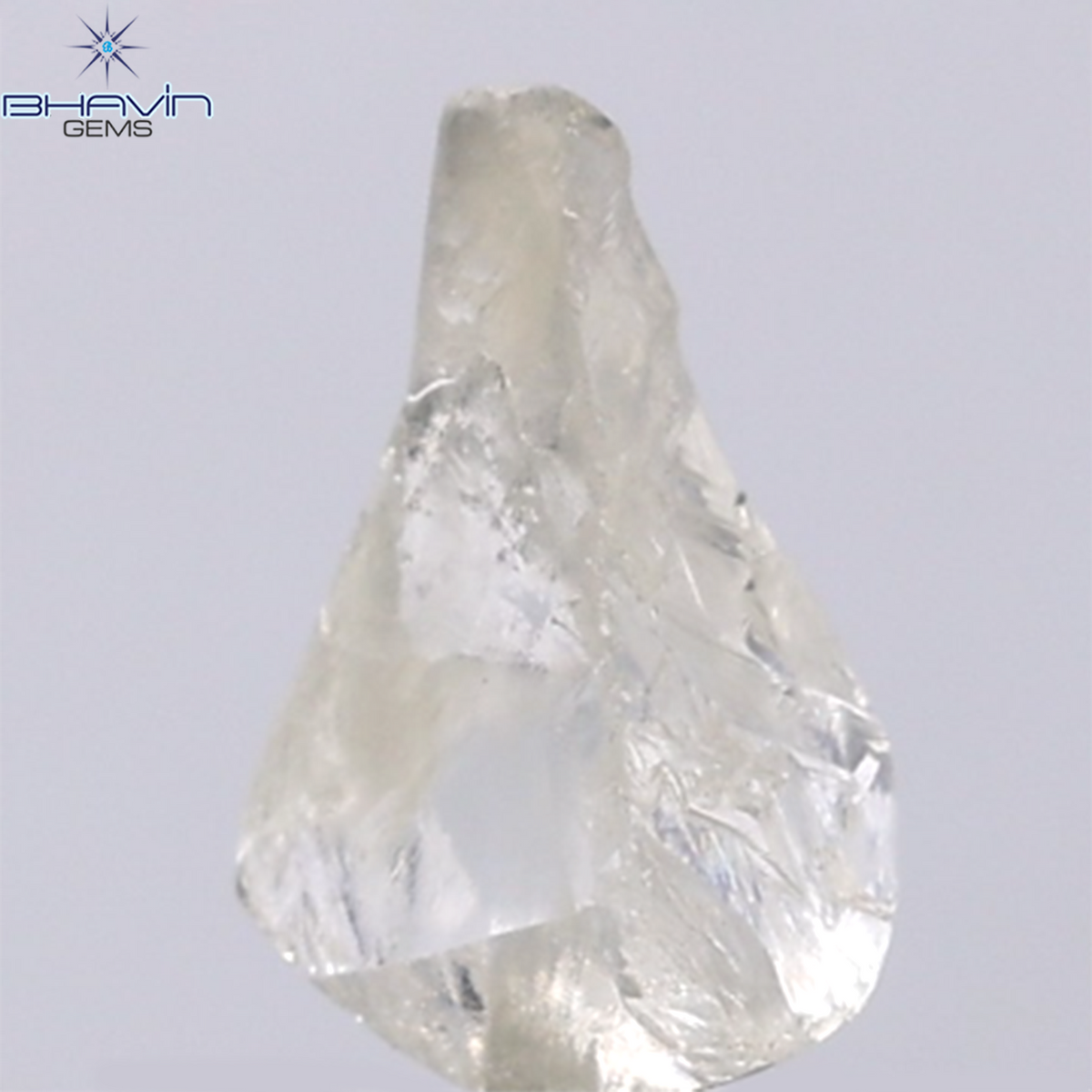 1.36 CT Natural Rough Diamond White Color Clarity VS (9.07 MM)