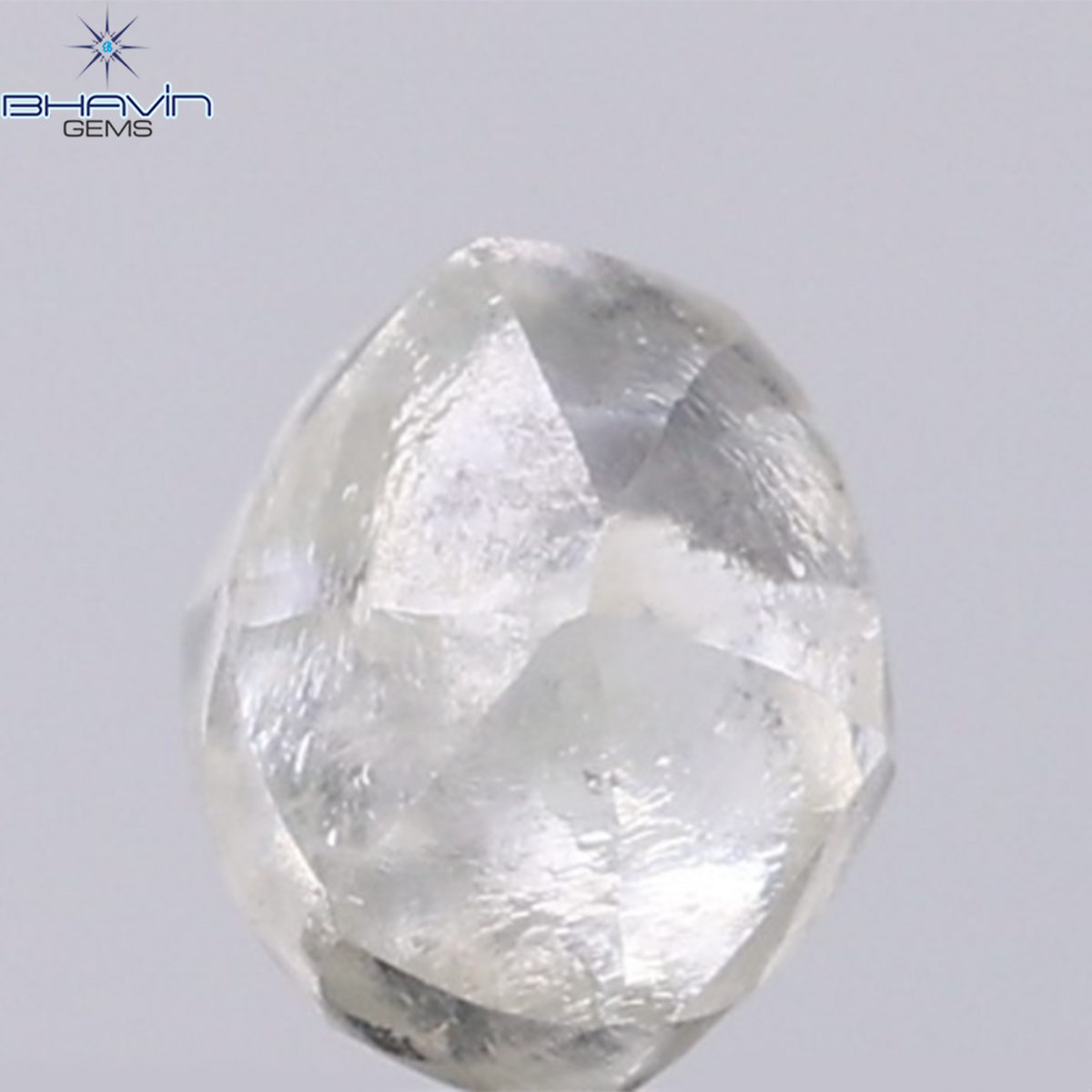 1.16 CT Natural Rough Diamond White Color Clarity VS (5.77 MM)