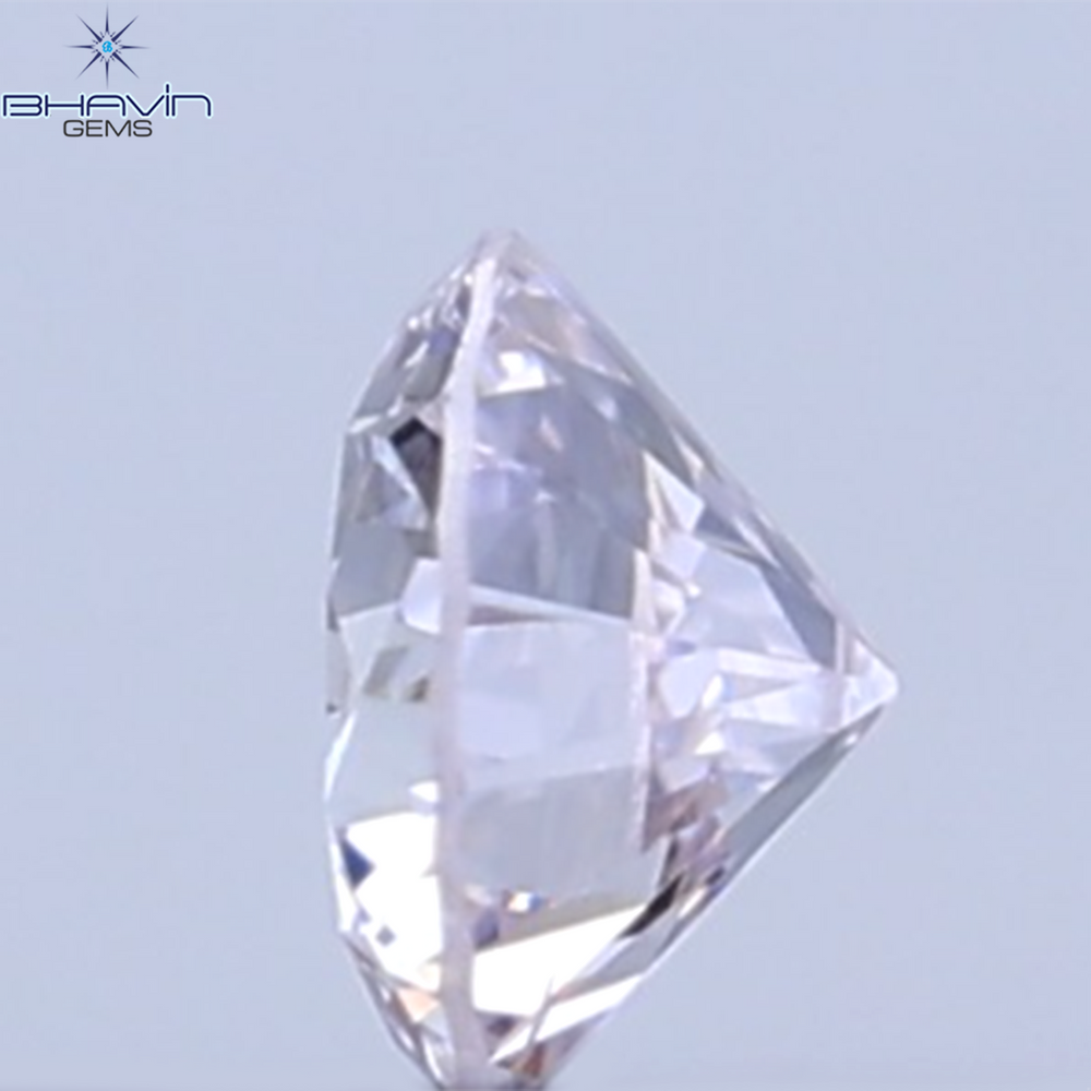 0.04 CT Natural Round Diamond Pink Color Clarity VS2 (2.0 MM)