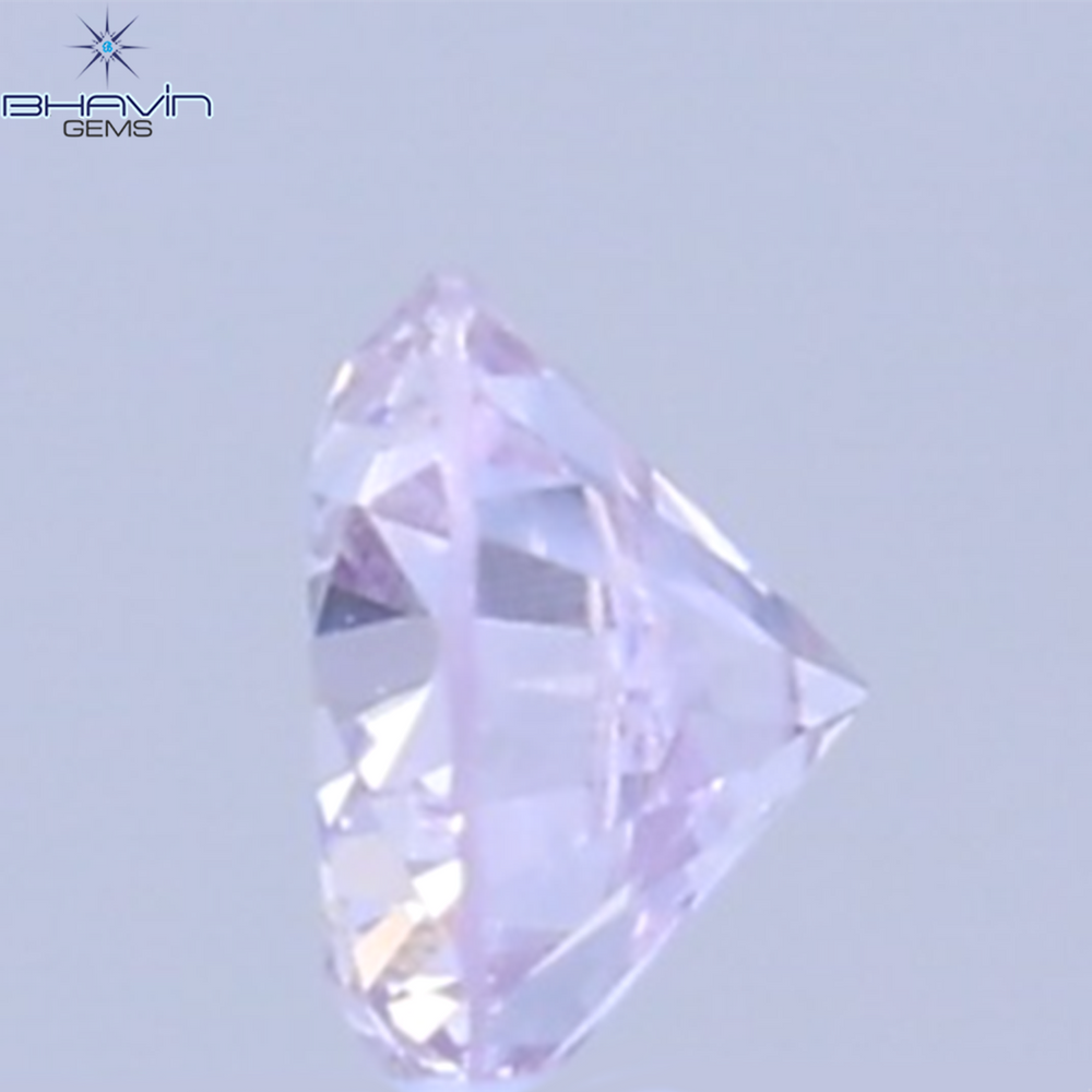 0.03 CT Natural Round Diamond Pink Color Clarity VS (1.90 MM)