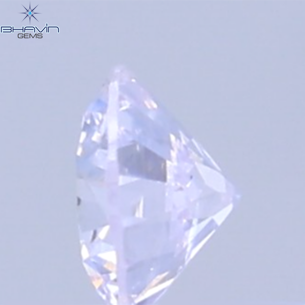 0.03 CT Natural Round Diamond Pink Color Clarity SI (1.9 MM)