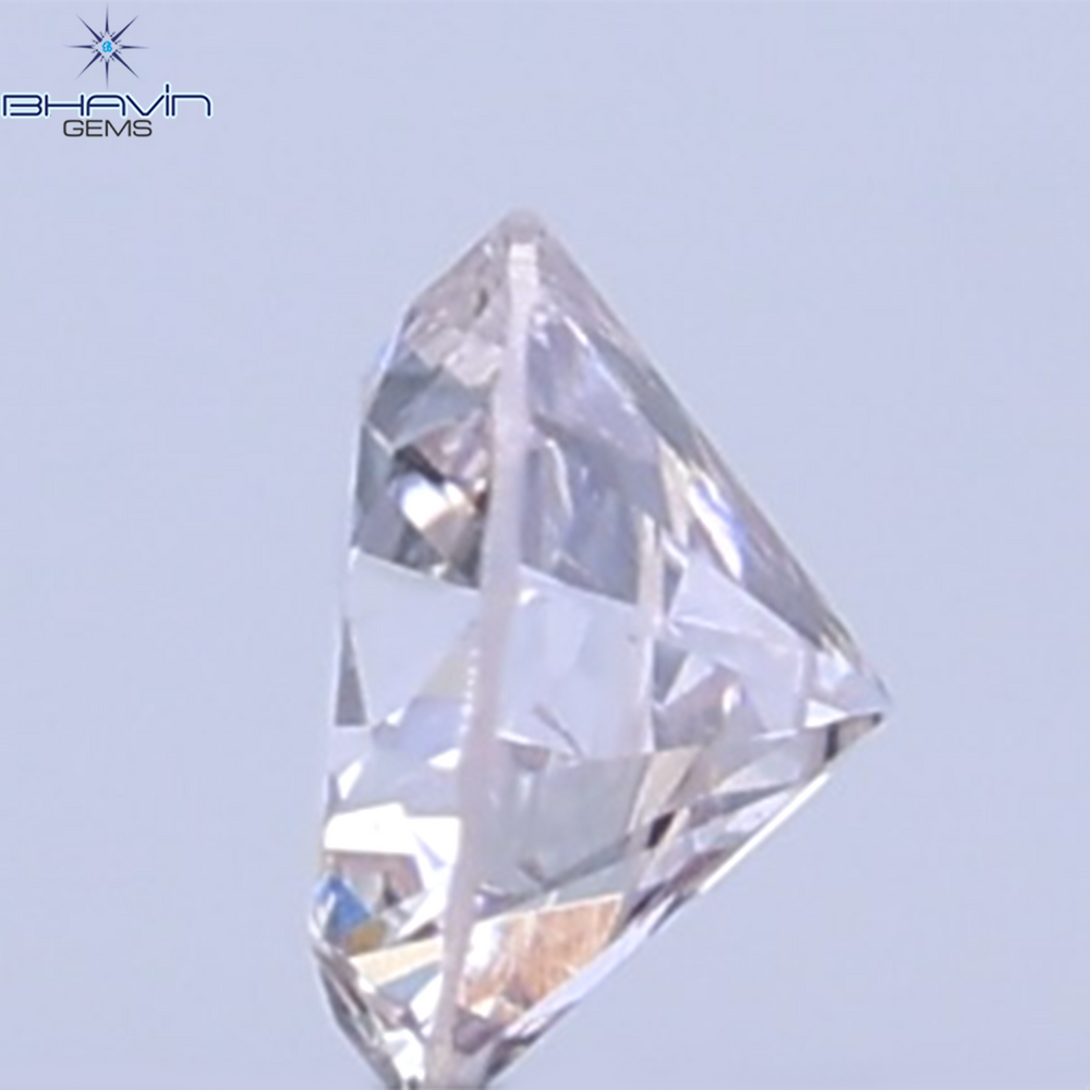 0.04 CT Natural Round Diamond Pink Color Clarity SI (2.0 MM)