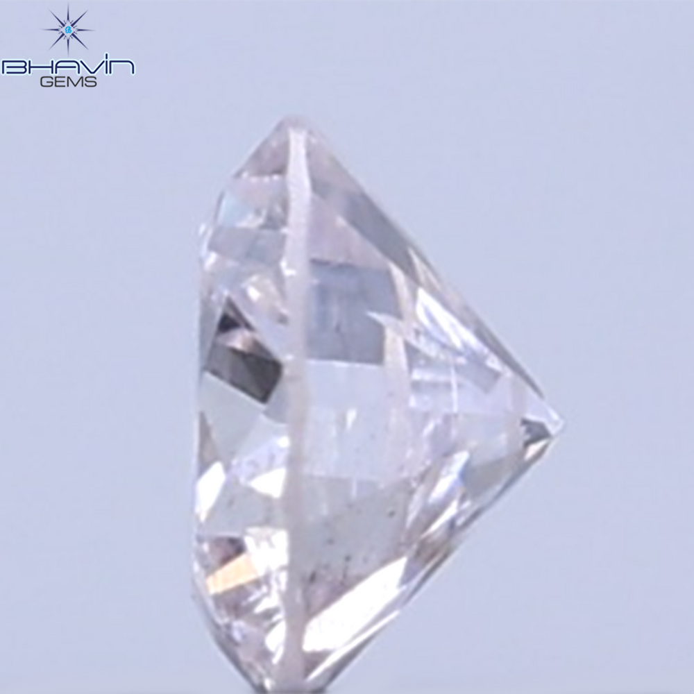 0.04 CT Natural Round Diamond Pink Color Clarity SI (2.0 MM)
