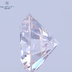 0.05 CT Natural Round Diamond Pink Color Clarity VS2 (2.3 MM)