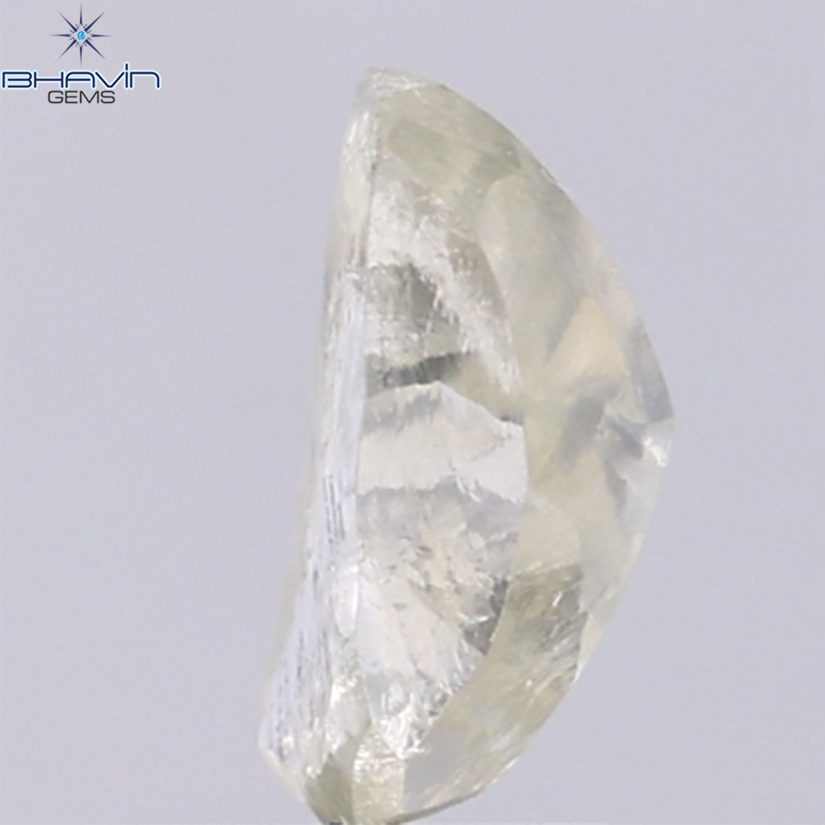 1.62 CT Natural Rough Diamond White Color Clarity VS (9.65 MM)