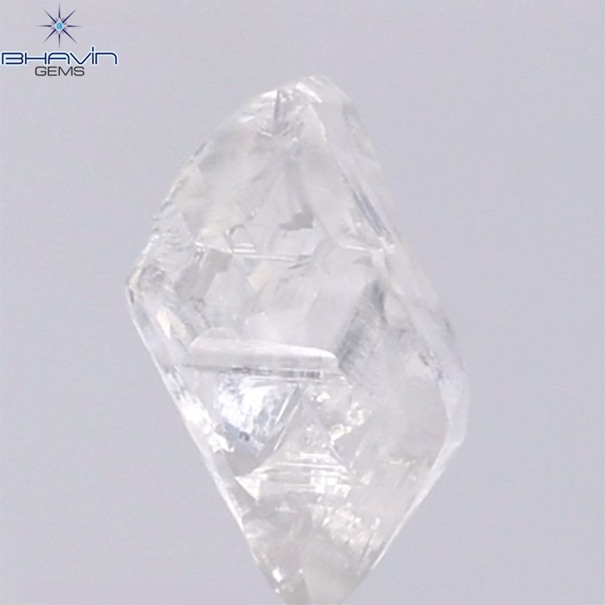 1.34 CT Natural Rough Diamond White Color Clarity VS (8.70 MM)