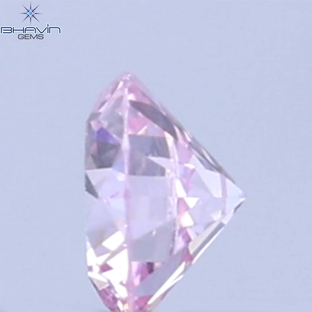 0.03 CT Natural Round Diamond Pink Color Clarity VS1 (1.90 MM)