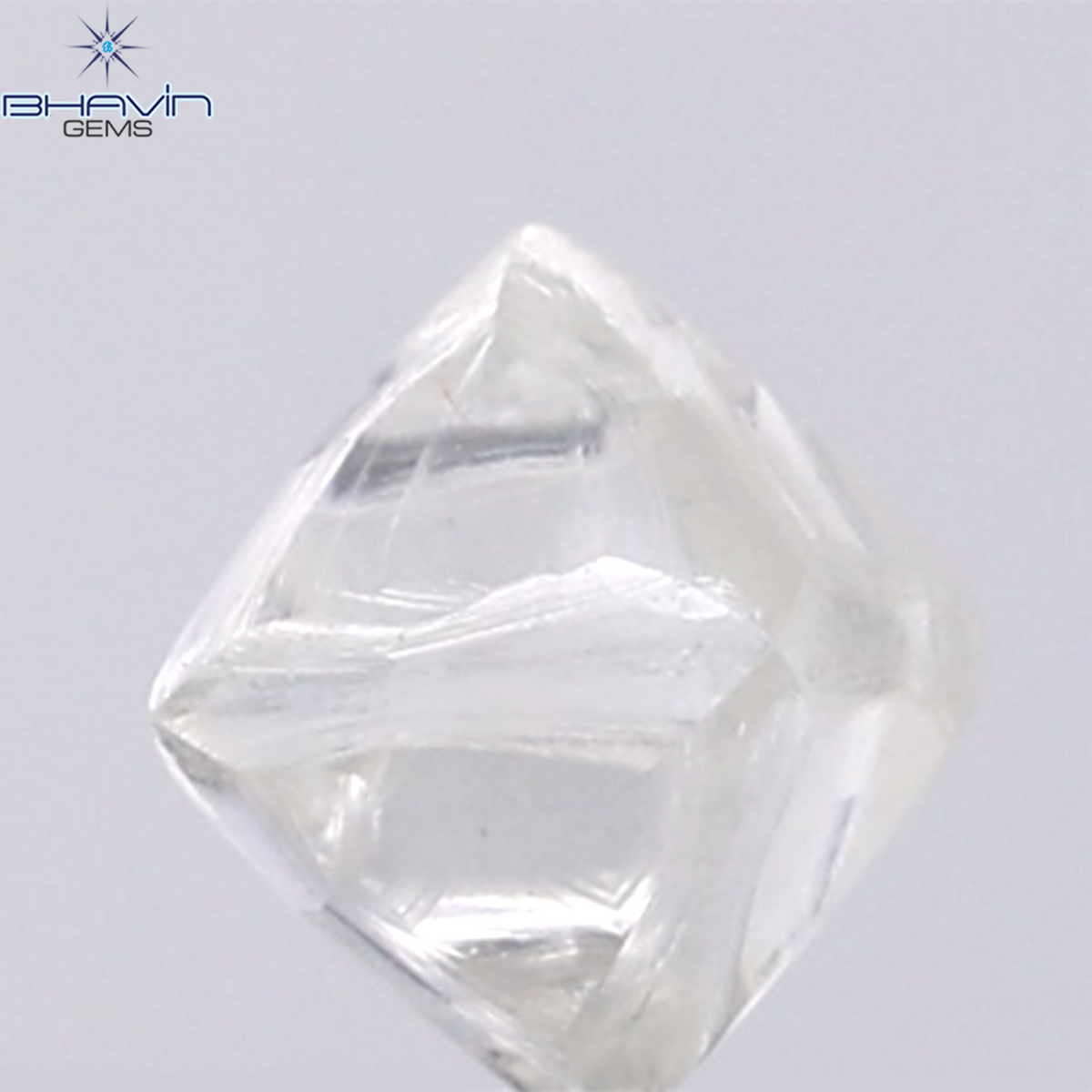 1.21 CT Natural Rough Diamond White Color Clarity VS (5.61 MM)