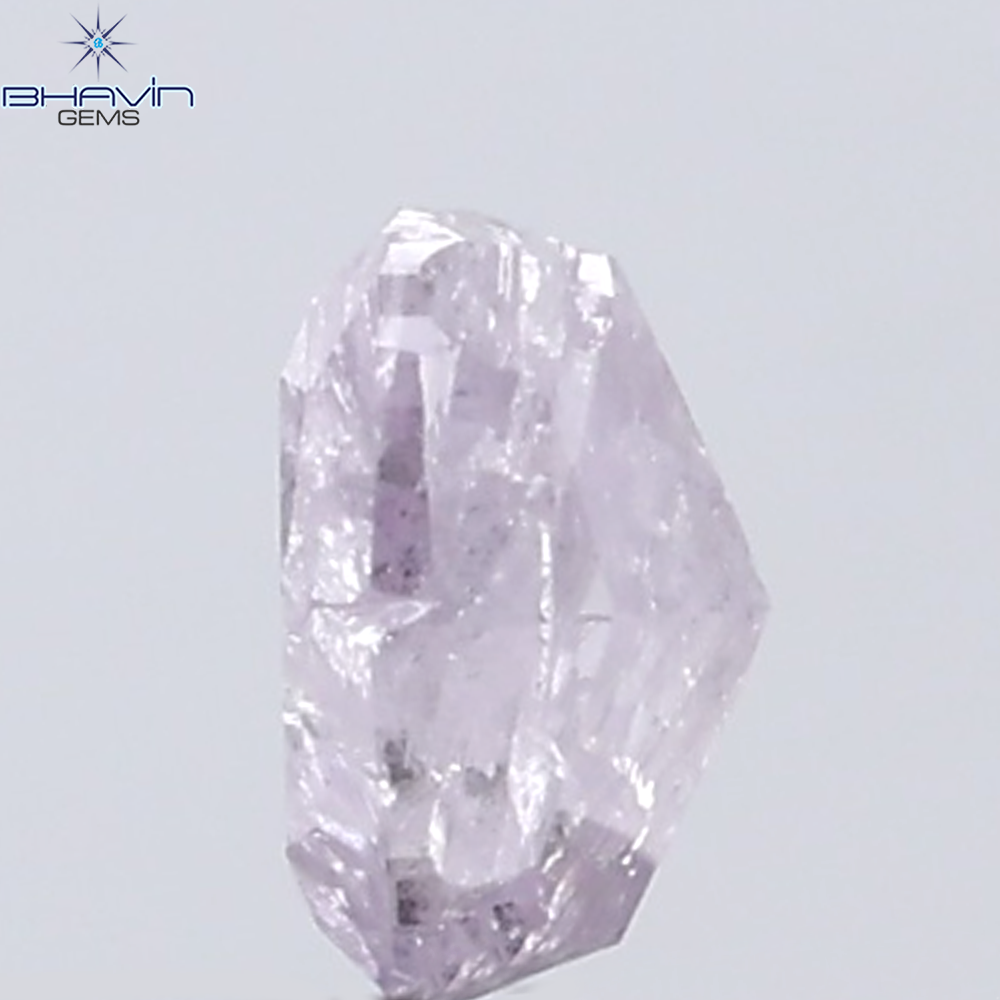 0.28 CT Cushion Diamond Natural Pink Color I3 Clarity (3.86 MM)