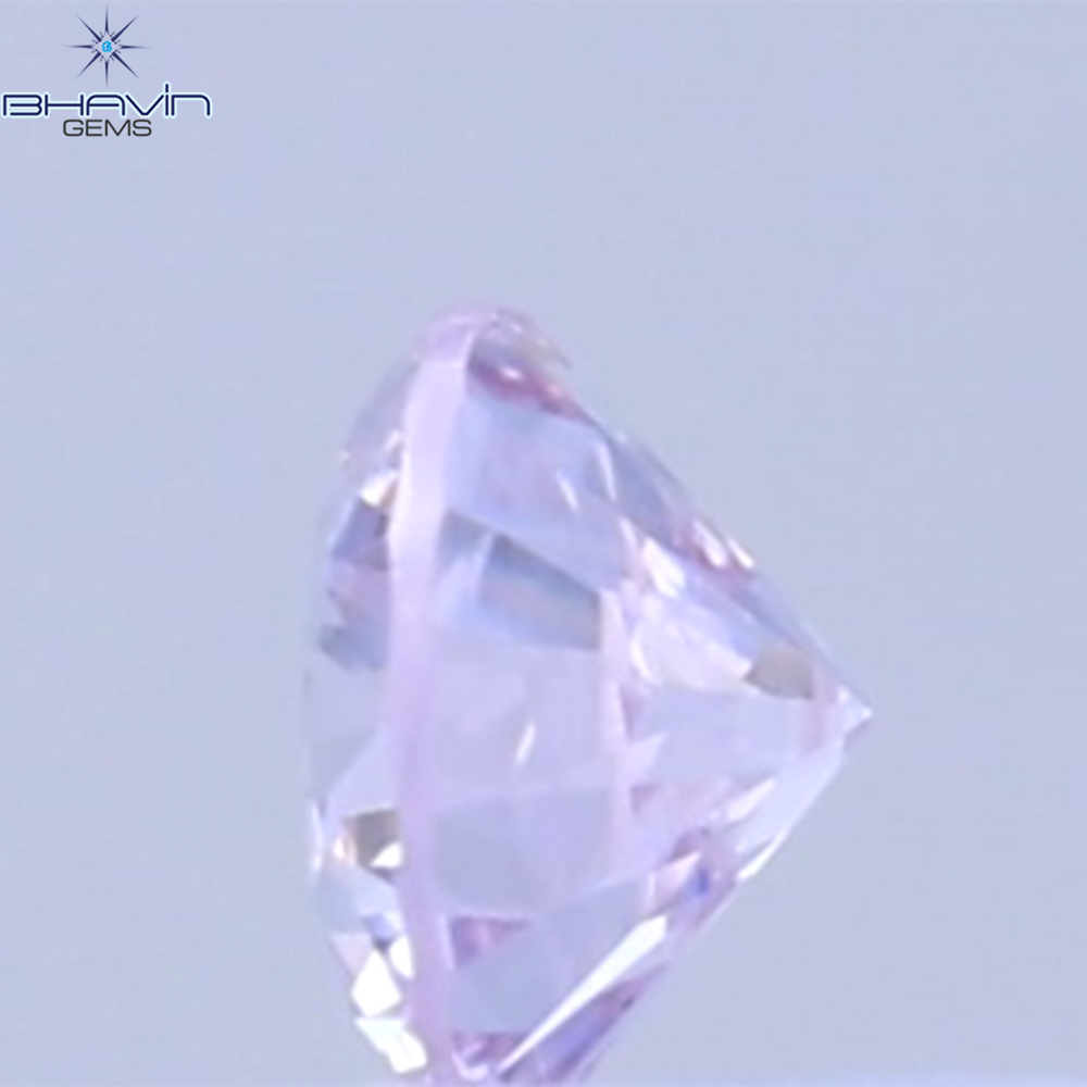 0.03 CT Natural Round Diamond Pink Color Clarity VS2 (1.9 MM)