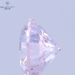 0.02 CT Natural Round Diamond Pink Color Clarity SI (1.6 MM)