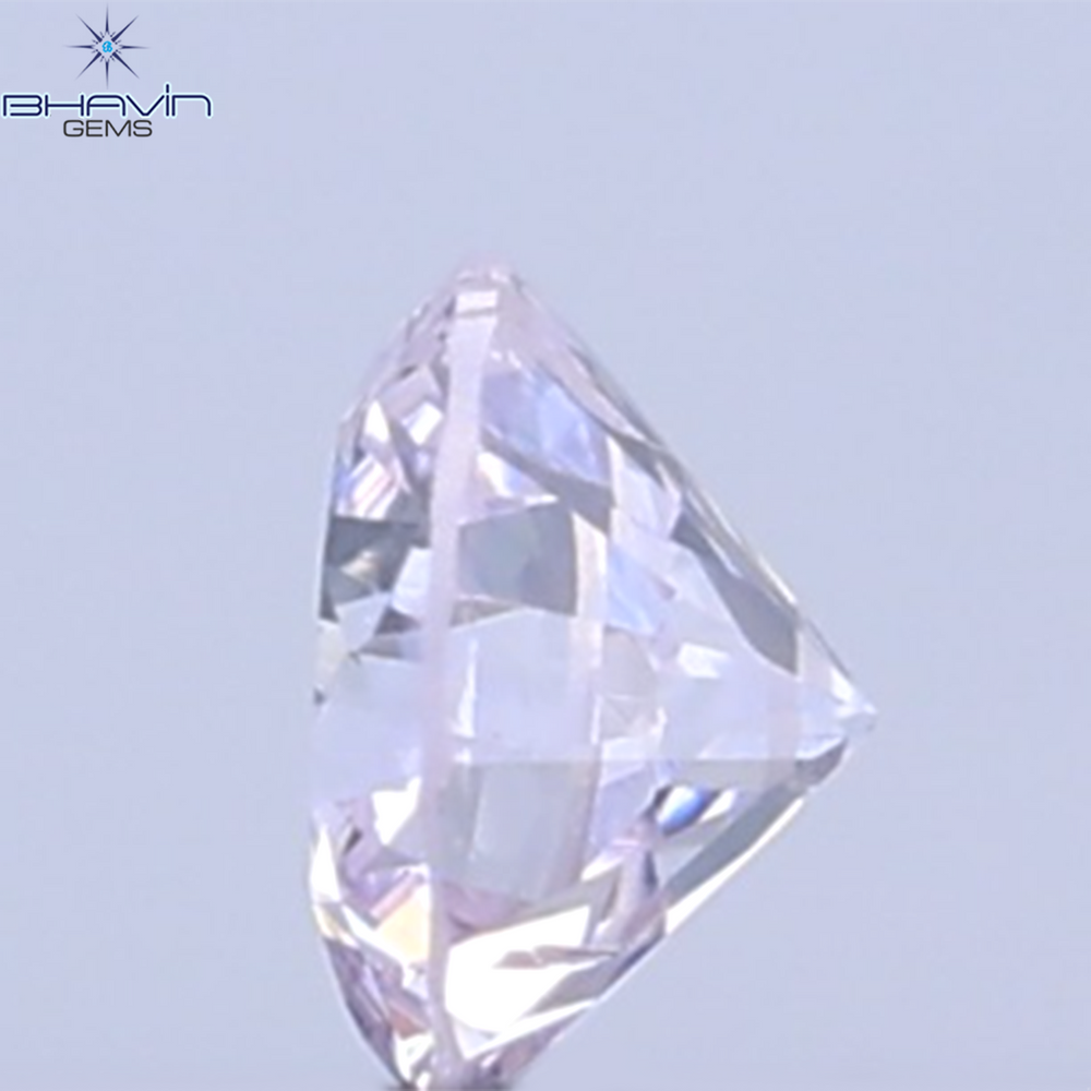 0.04 CT Natural Round Diamond Pink Color Clarity SI (2.0 MM)