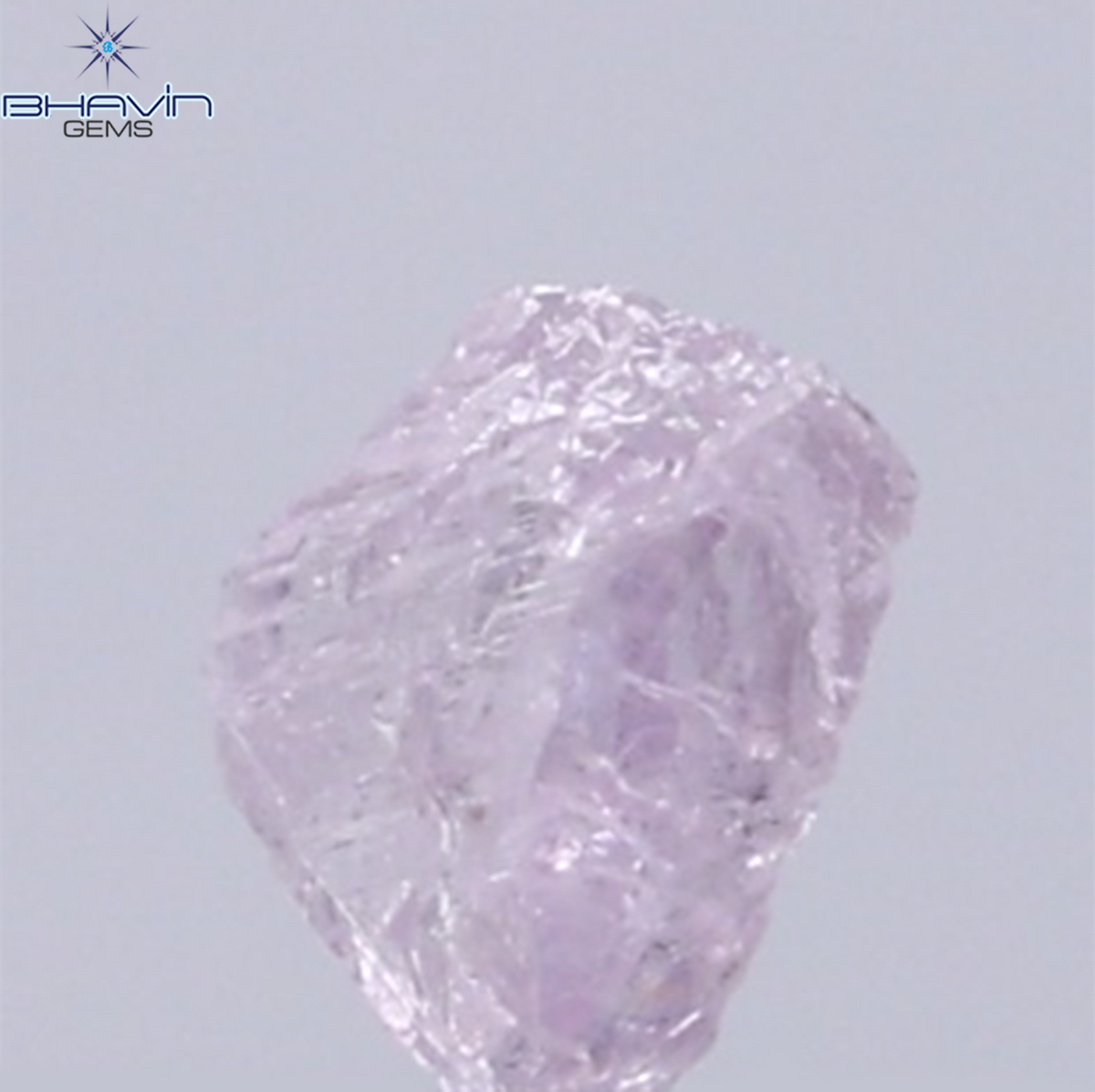 0.22 CT Natural Rough Diamond Pink Color Clarity I1 (3.92 MM)