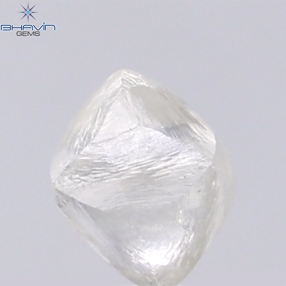 1.46 CT Natural Rough Diamond White Color Clarity VS (5.84 MM)