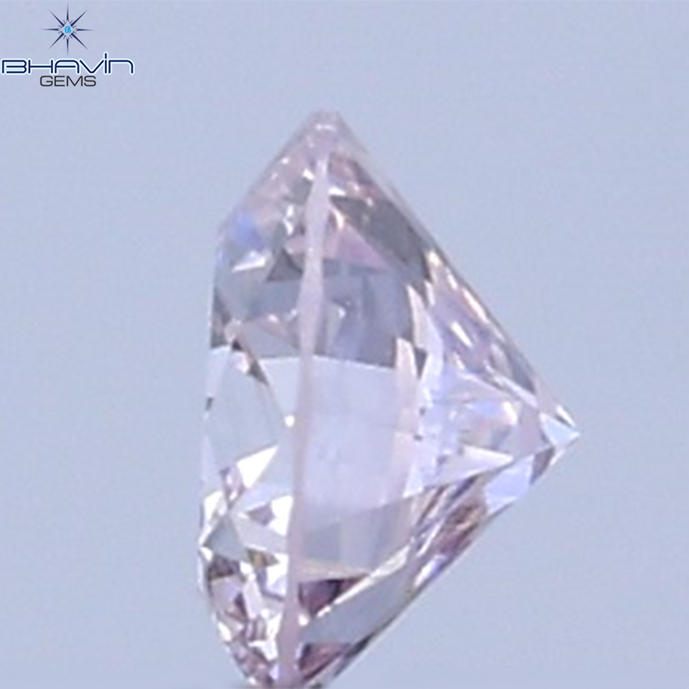 0.03 CT Natural Round Diamond Pink Color Clarity VS2 (1.90 MM)