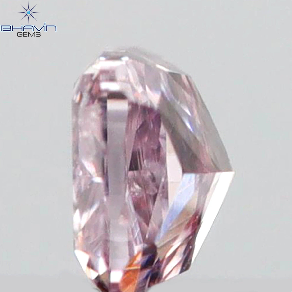 0.07 CT Natural Cushion Diamond Pink Color Clarity SI1 (2.25 MM)