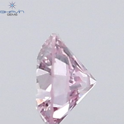 0.03 CT Round Natural Diamond Pink (Argyle) Color VS Clarity
