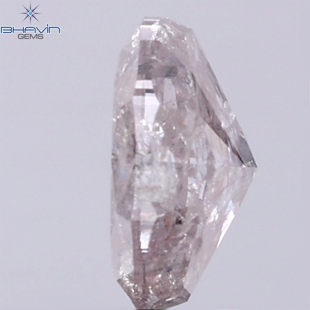 GIA認定 2.02 CT オーバルシェイプ 天然ダイヤモンド ピンクブラウンカラー (8.67 MM)