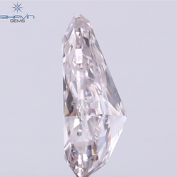 GIA Certified 0.46 CT Pear Diamond Pinkish Brown Color Natural Loose Diamond (6.54 MM)