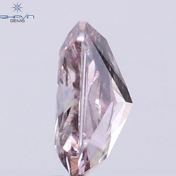 GIA Certified 0.27 CT Radiant Diamond Pink Brown Color Natural Loose Diamond SI2 Clarity (4.41 MM)