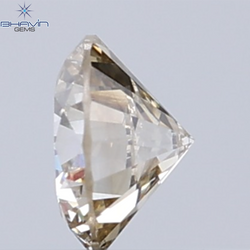 0.24 CT Natural Round Diamond Brown Color Clarity SI (4.00 MM)
