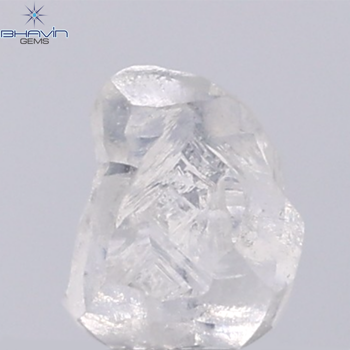 1.32 CT Natural Rough Diamond White Color Clarity VS (6.69 MM)