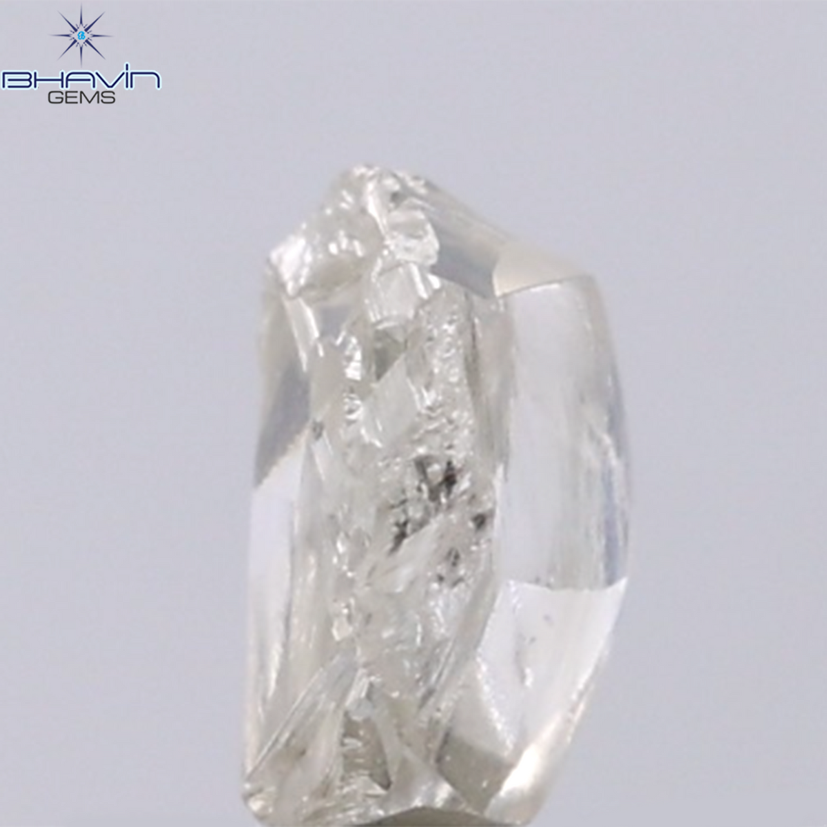 1.04 CT Natural Rough Diamond White Color Clarity VS (6.78 MM)