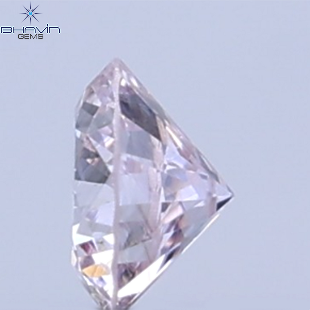0.04 CT Natural Round Diamond Pink Color Clarity SI2 (2.0 MM)