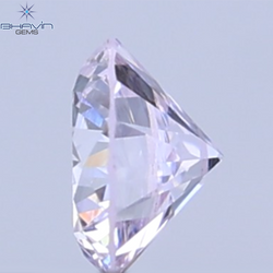0.05 CT Natural Round Diamond Pink Color Clarity SI (2.3 MM)