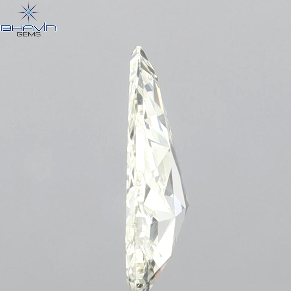 0.80 CT ペアシェイプ 天然ダイヤモンド ホワイトカラー VS1 クラリティ (8.65 MM)