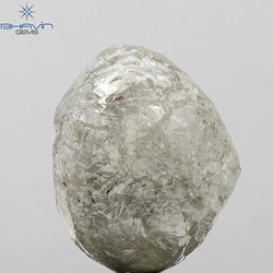 10.08 CT Rough Shape Natural Diamond White Color I3 Clarity (12.20 MM)