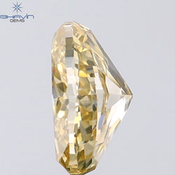 1.01 CT Oval Shape Natural Diamond Orange Brown Color VS2 Clarity (7.05 MM)